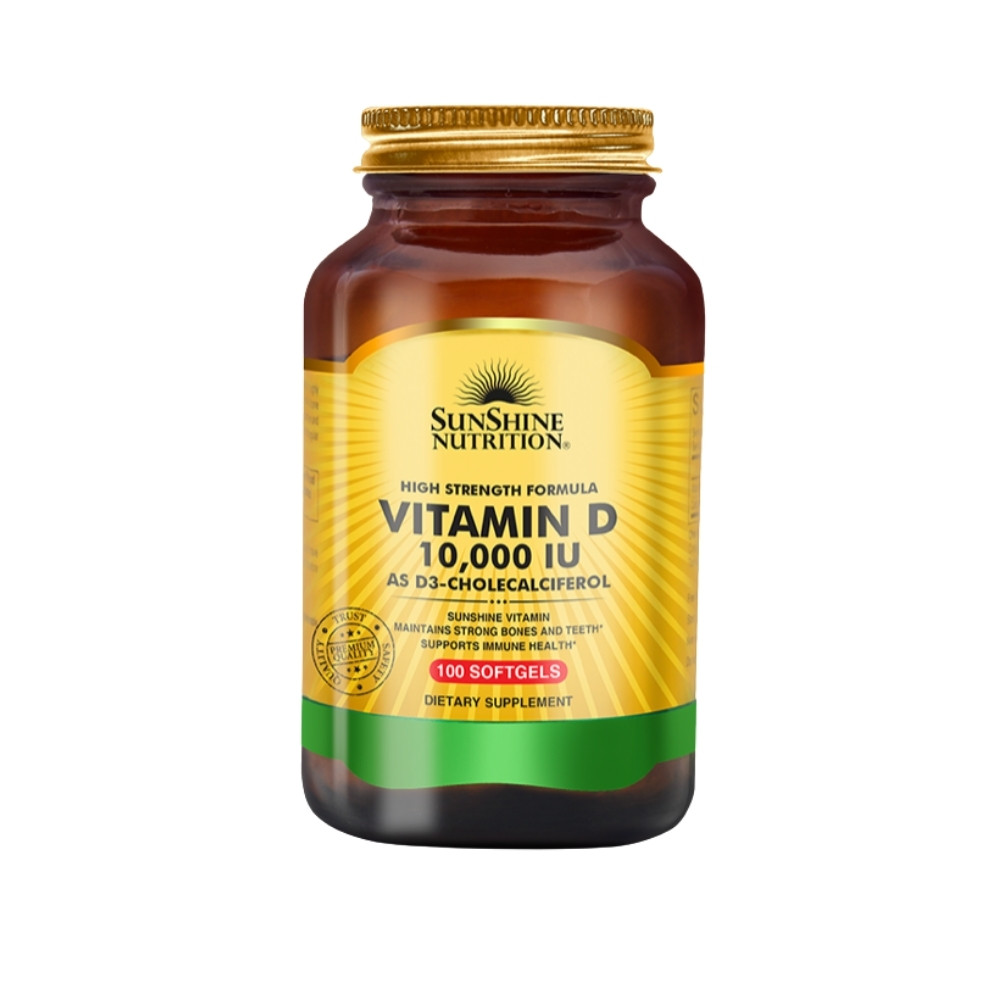 Sunshine Nutrition Vitamin D 10000 IU 